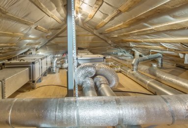 Insulation of ventilation ducts - insulation of external and internal ducts