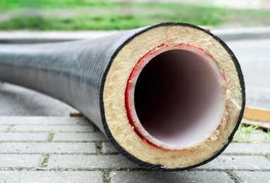 Pipe insulation — polyurethane foam tubing