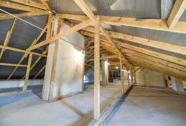 How to make the attic ready for PUR foam insulation?