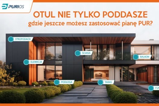 Otul nie tylko poddasze – gdzie jeszcze możesz zastosować pianę PUR?