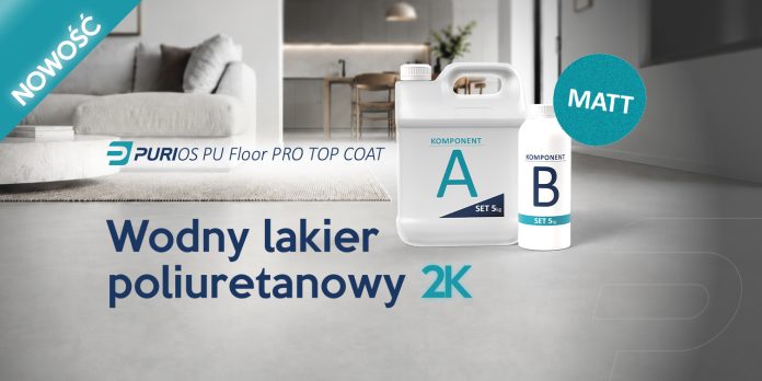 Lakier poliuretanowy do posadzek - nowość w ofercie Purios 